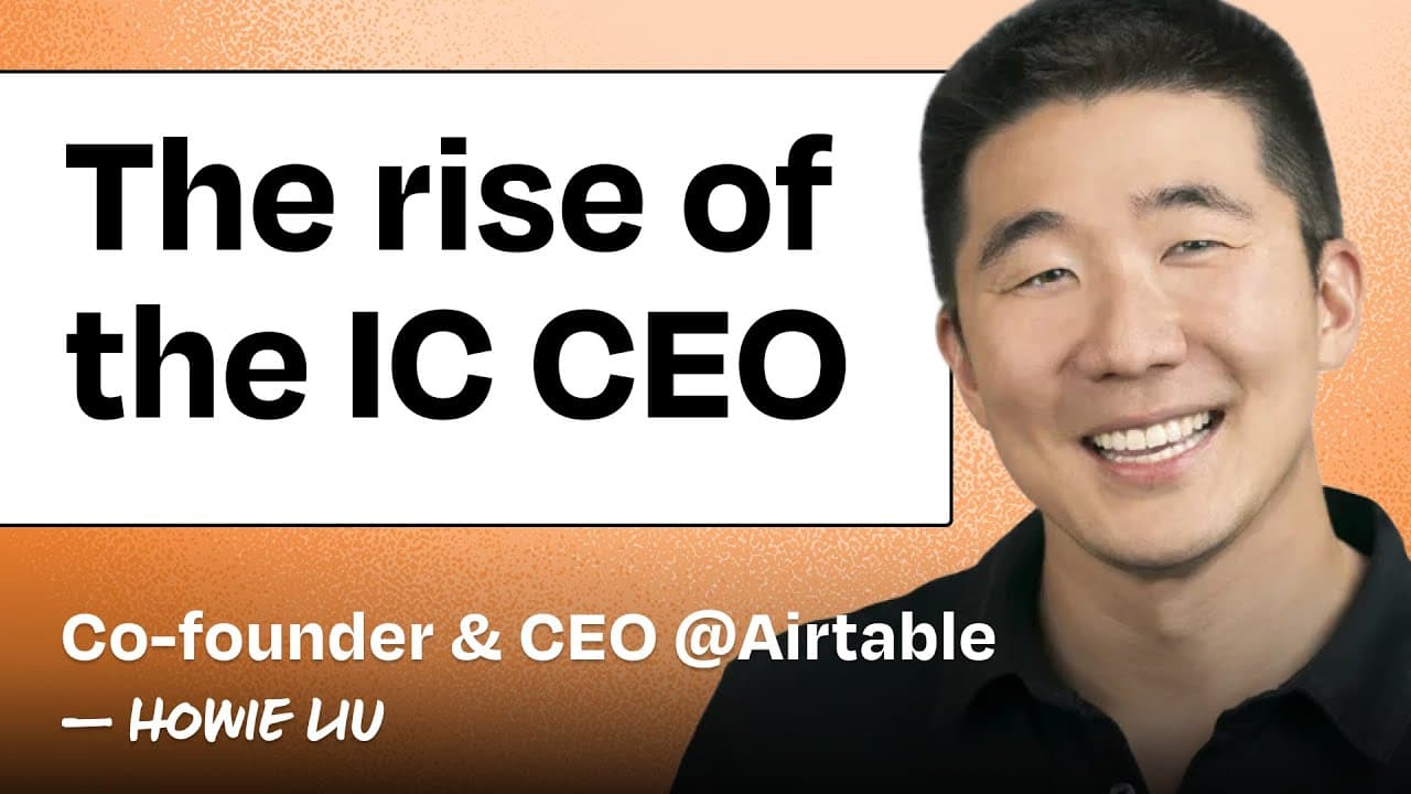 How we restructured Airtable's entire org for AI | Howie Liu (co-founder and CEO)